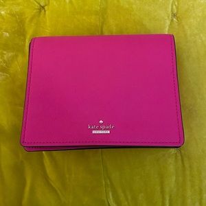 Kate Spade Small Cameron Street In Confetti Pink Saffiano Leather Cross Body Bag